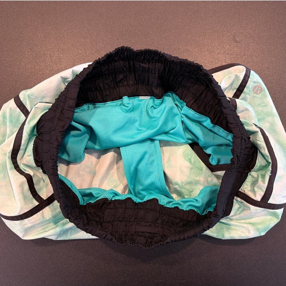 Lululemon Speed Short Mint Tie Dye Lined Running Athletic Shorts, Size 10 - Picture 5 of 5